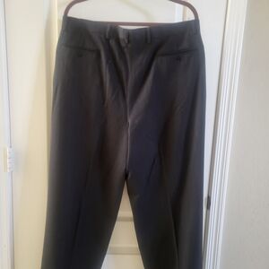 Zanella Black Men's Dress Pants - Tailored Straight Leg